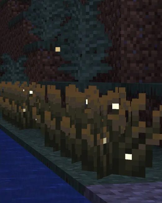 Minecraft firefly bush